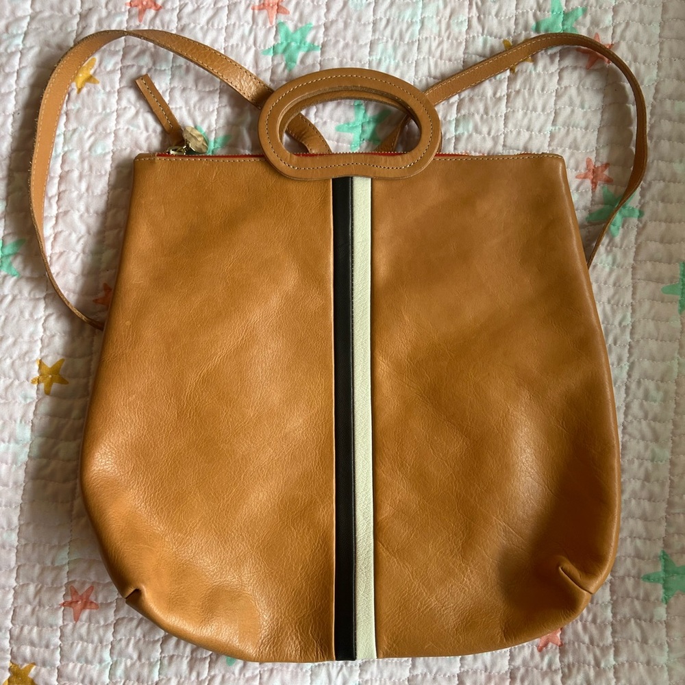 Clare V Marcelle Leather Backpack